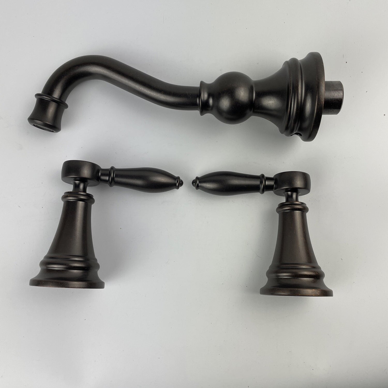 Moen Weymouth TS42106ORB Oil Rubbed Bronze Wall Mount Bathroom Faucet