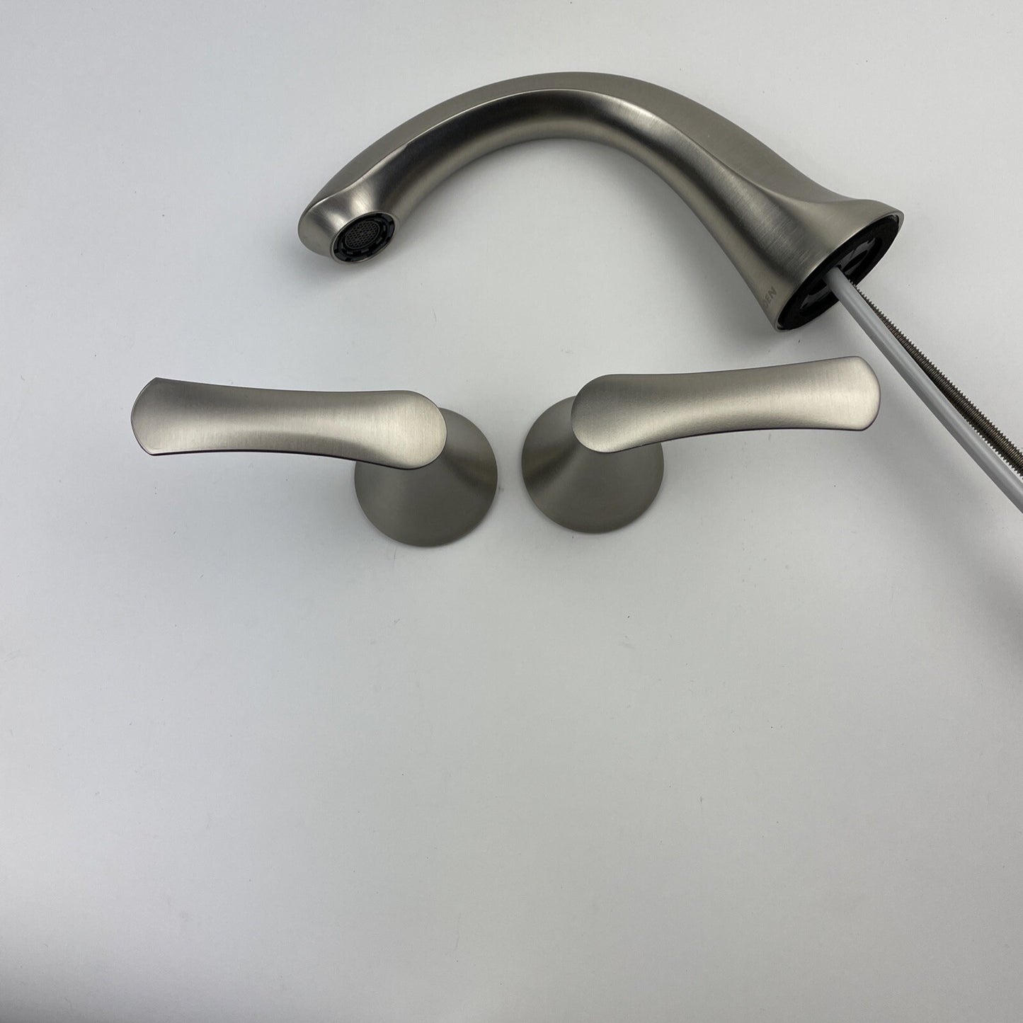 Moen 5011SRN Seena Two-Handle Widespread Bathroom Faucet-Chrome