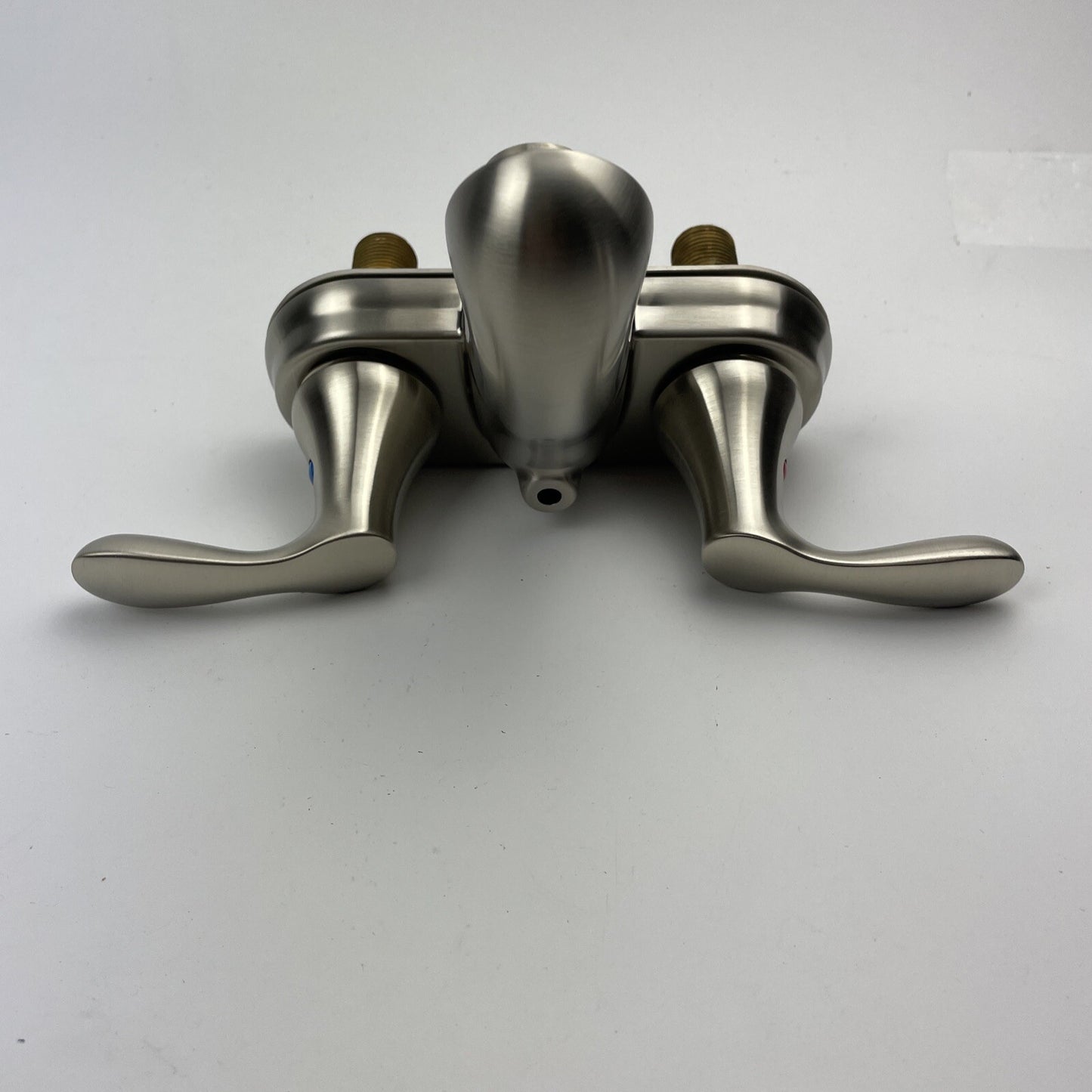 Moen Cornerstone 40225BN Brushed Nickel 2-Handle 4" Centerset Bathroom Faucet