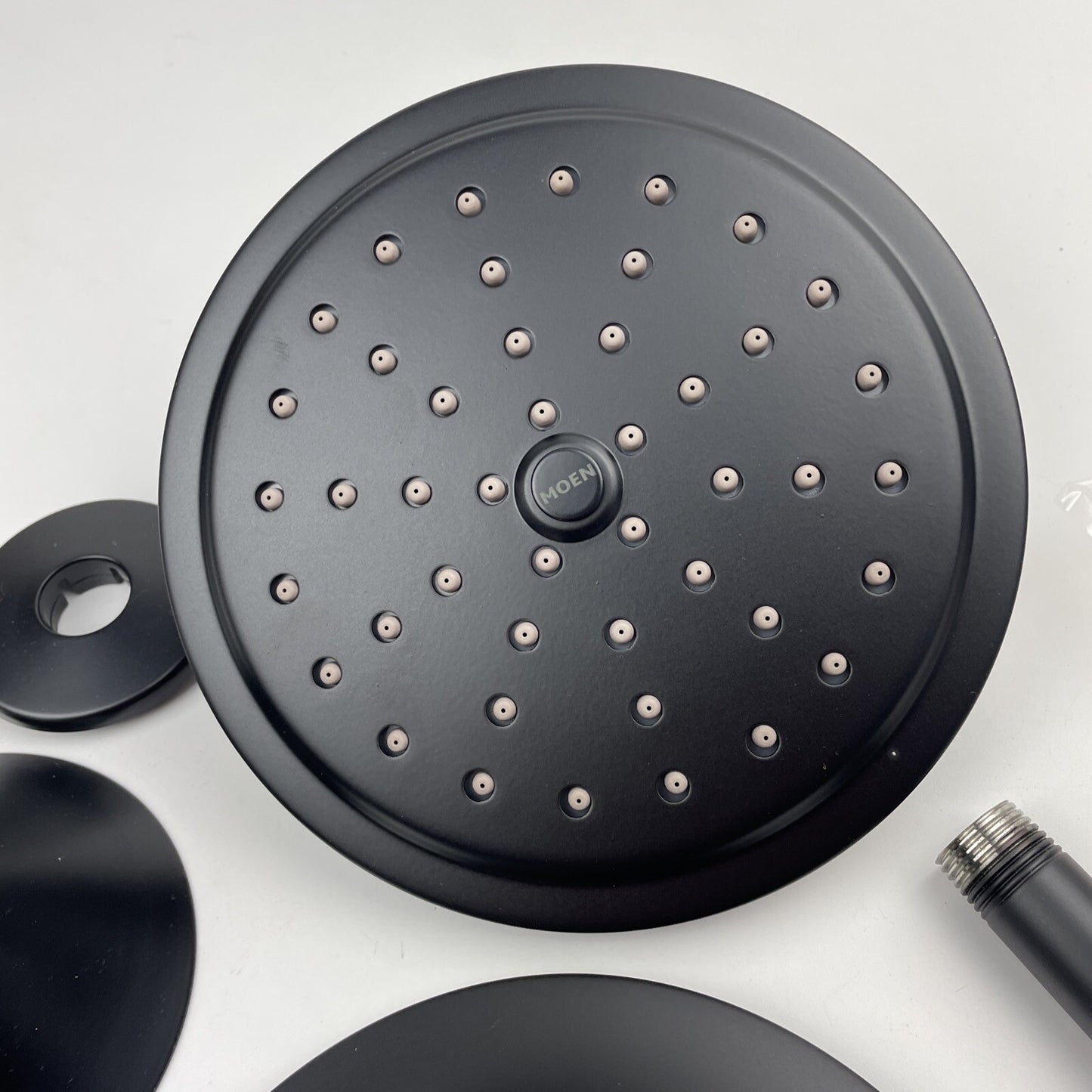Moen TS2202EPBL Doux Shower Head & Posi-Temp Faucet Valve Trim Kit - Matte Black