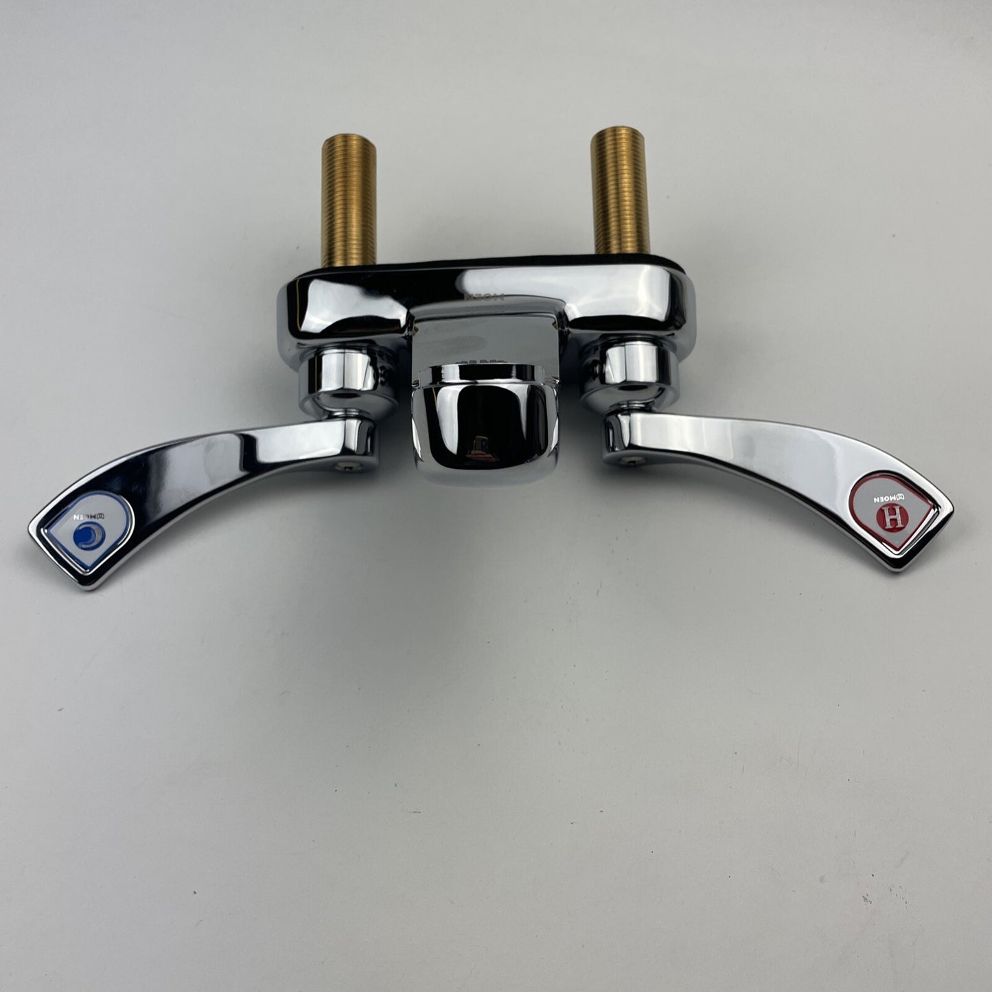 Moen 8215F05 Commercial M-Dura Centerset Bathroom Faucet 4" Wrist Blade Handles