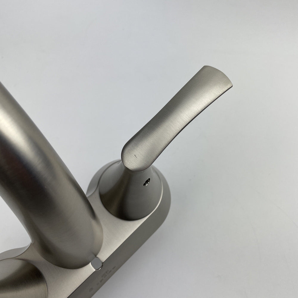 (READ) Moen WS84550SRN Darcy 2-Handle Centerset Bathroom Faucet - Brushed Nickel