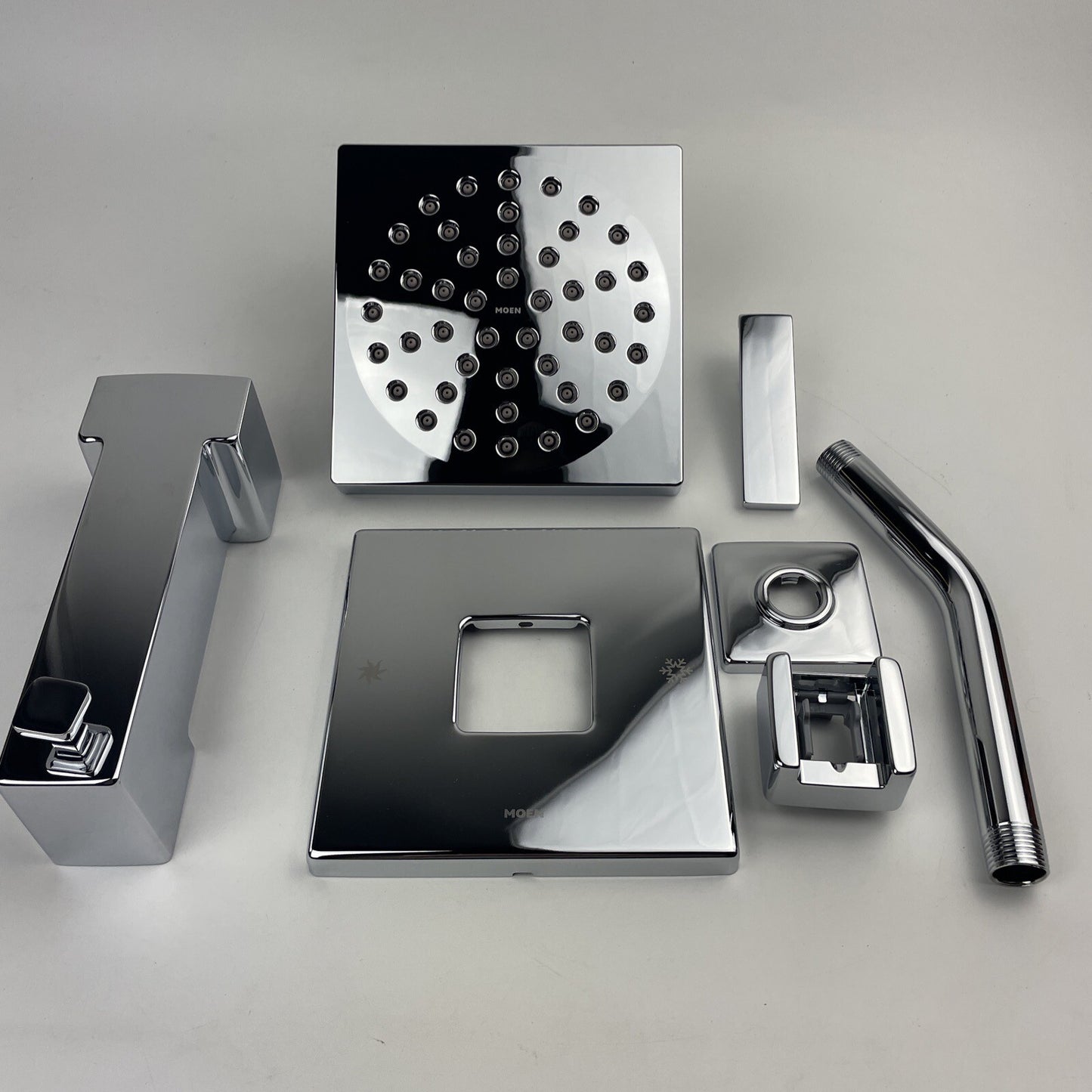 Moen UTS3713 90 Degree M-CORE 3-Series 1-Handle Tub and Shower Trim Kit - Chrome
