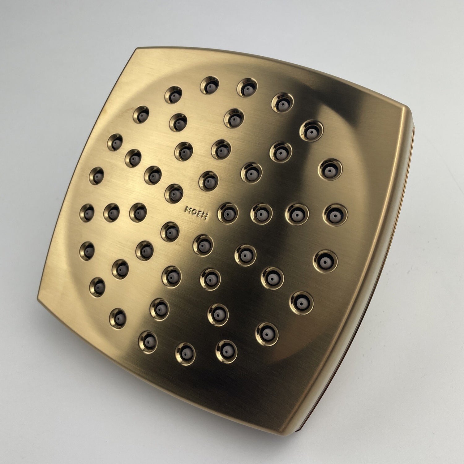 Moen S6365BG Voss 6 Inch Single Function Rainshower Shower Head Brushed Gold