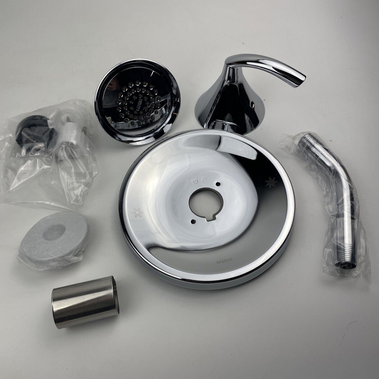 Moen T2742EP Glyde Single Function Pressure Balanced Shower Valve Trim - Chrome