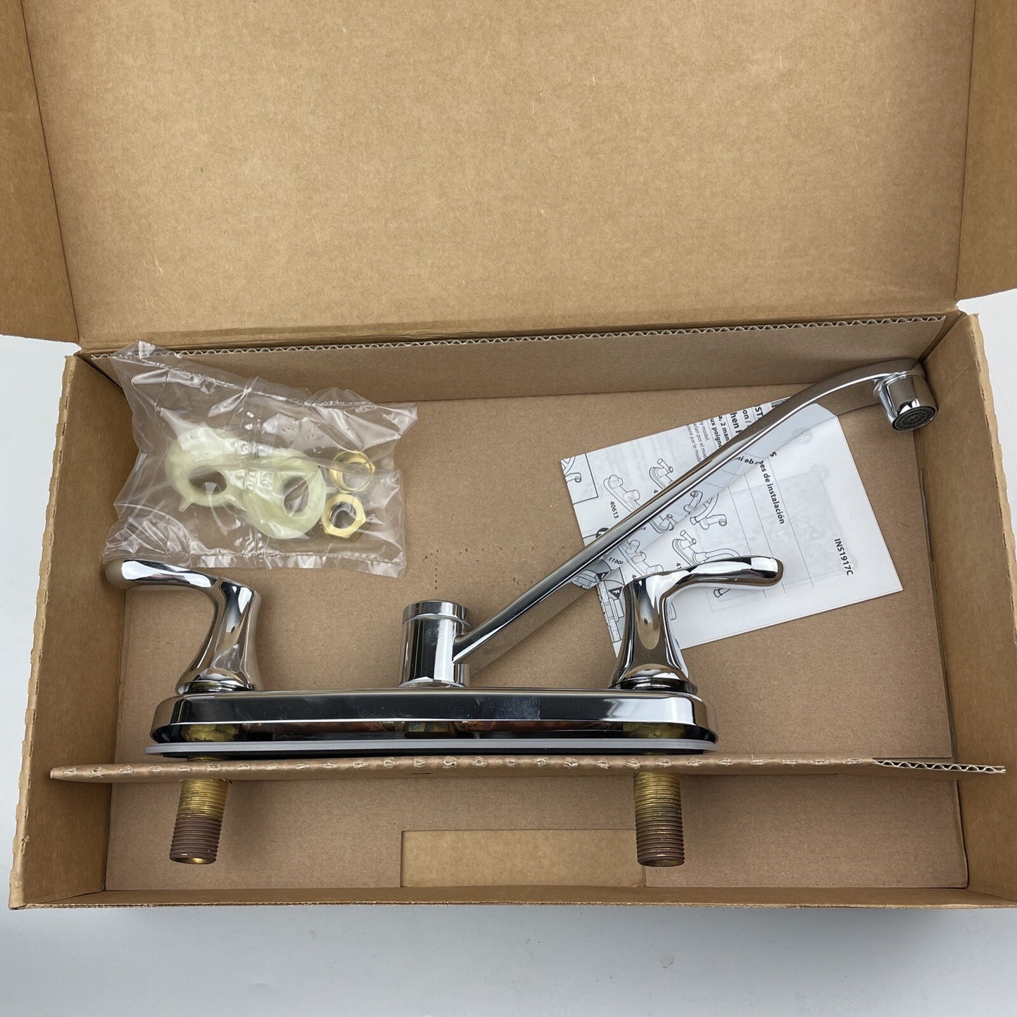Cleveland Faucet Group 40616 Cornerstone 2-Handle Kitchen Faucet - Chrome