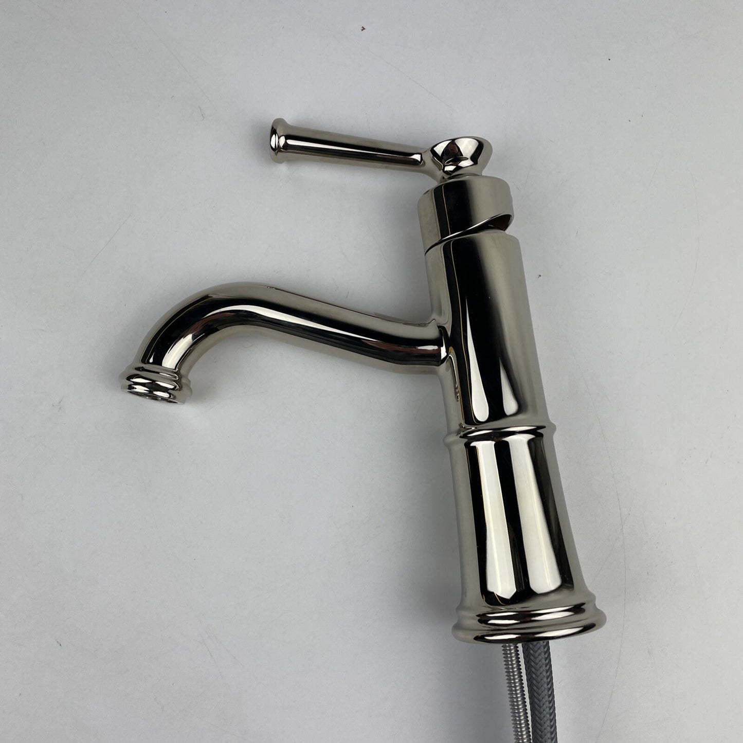 Moen 6402NL Belfield One-Handle Single Hole Bathroom Faucet - Polished Nickel