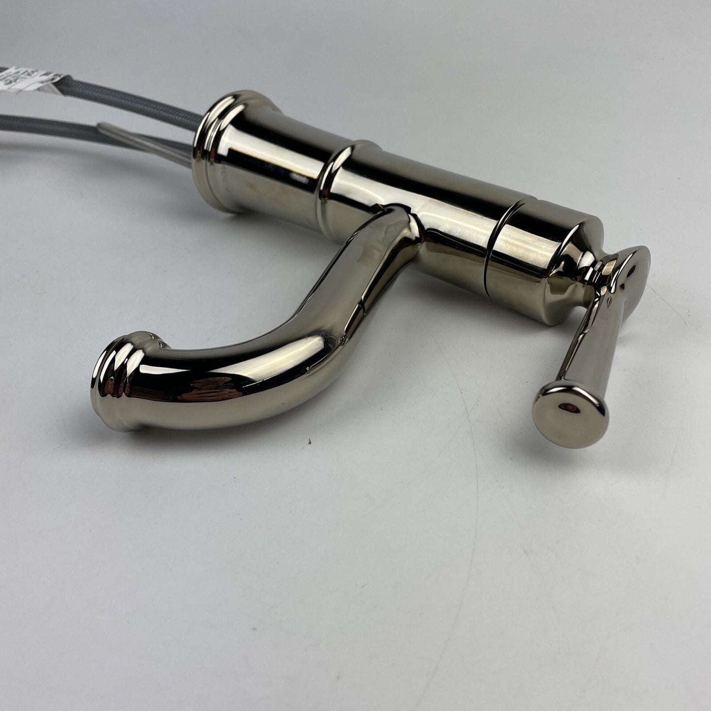 Moen 6402NL Belfield One-Handle Single Hole Bathroom Faucet - Polished Nickel