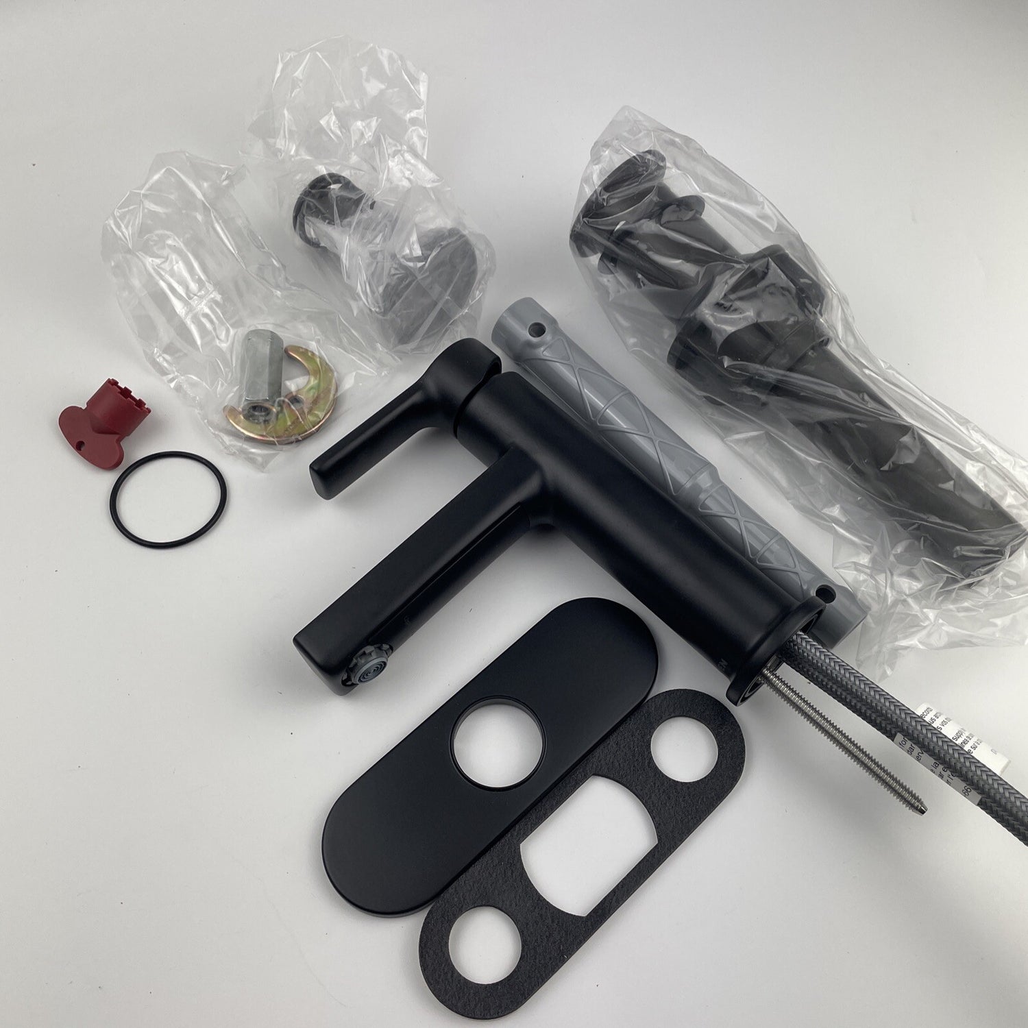 Moen 84627BL Rinza Single-Handle High Arc Bathroom Faucet - Matte Black