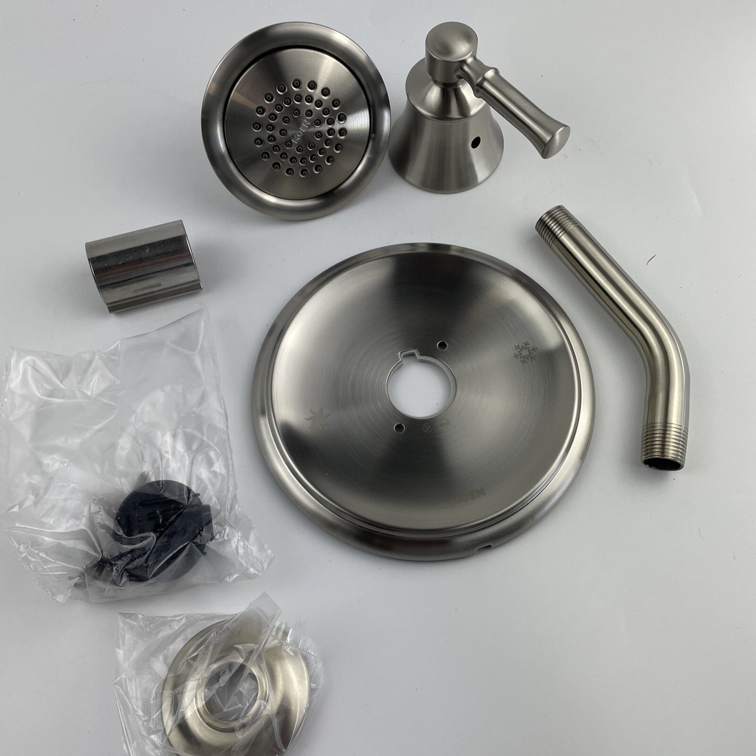 Moen T2182BN Dartmoor Posi-Temp 1 Handle Wall-Mount Shower Trim - Brushed Nickel