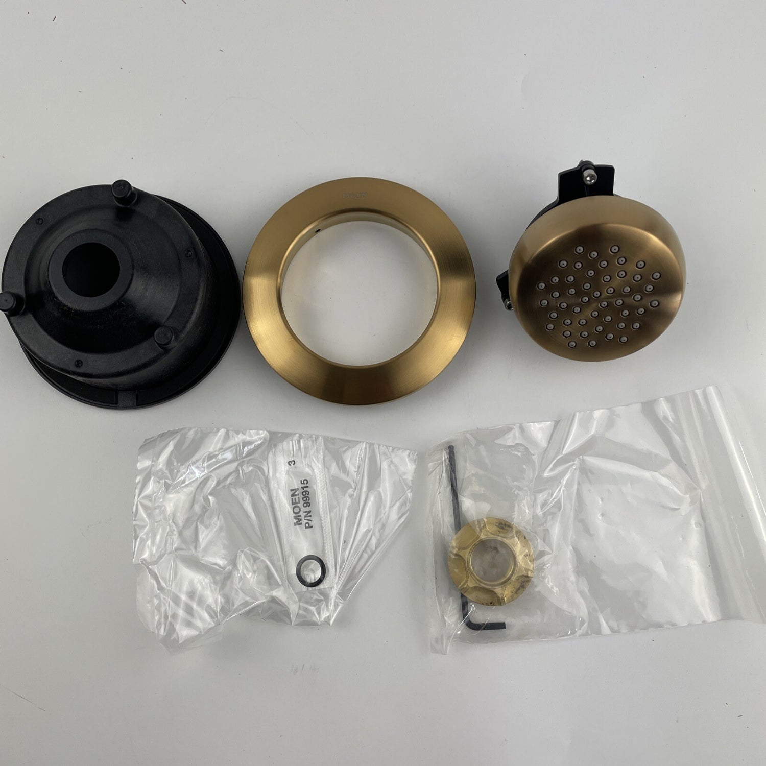 Moen TS1322BG Mosaic Round Single-Function Body Spray - Brushed Gold