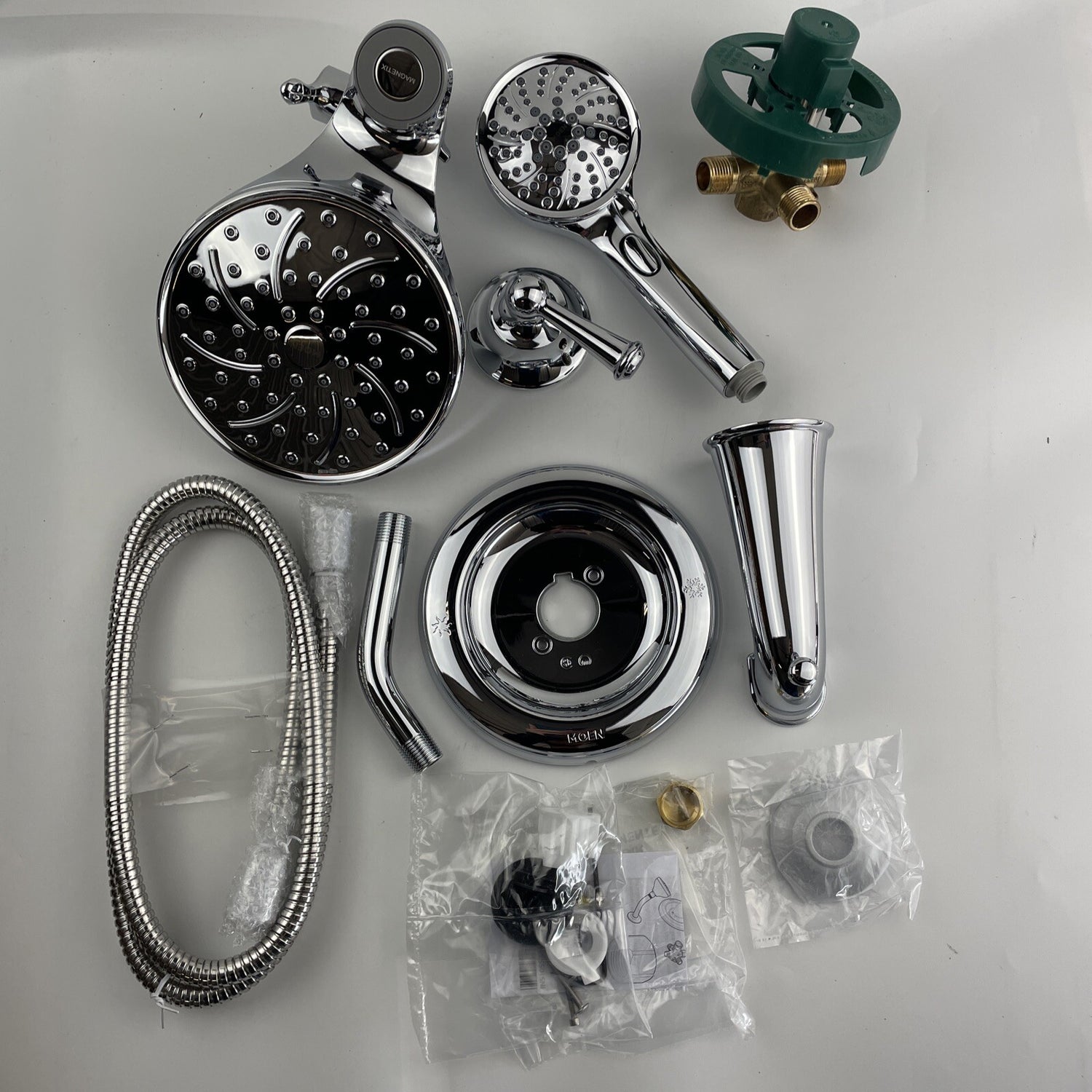 Moen 82611 Brecklyn 6-Spray Tub Shower Faucet Rainshower - Chrome