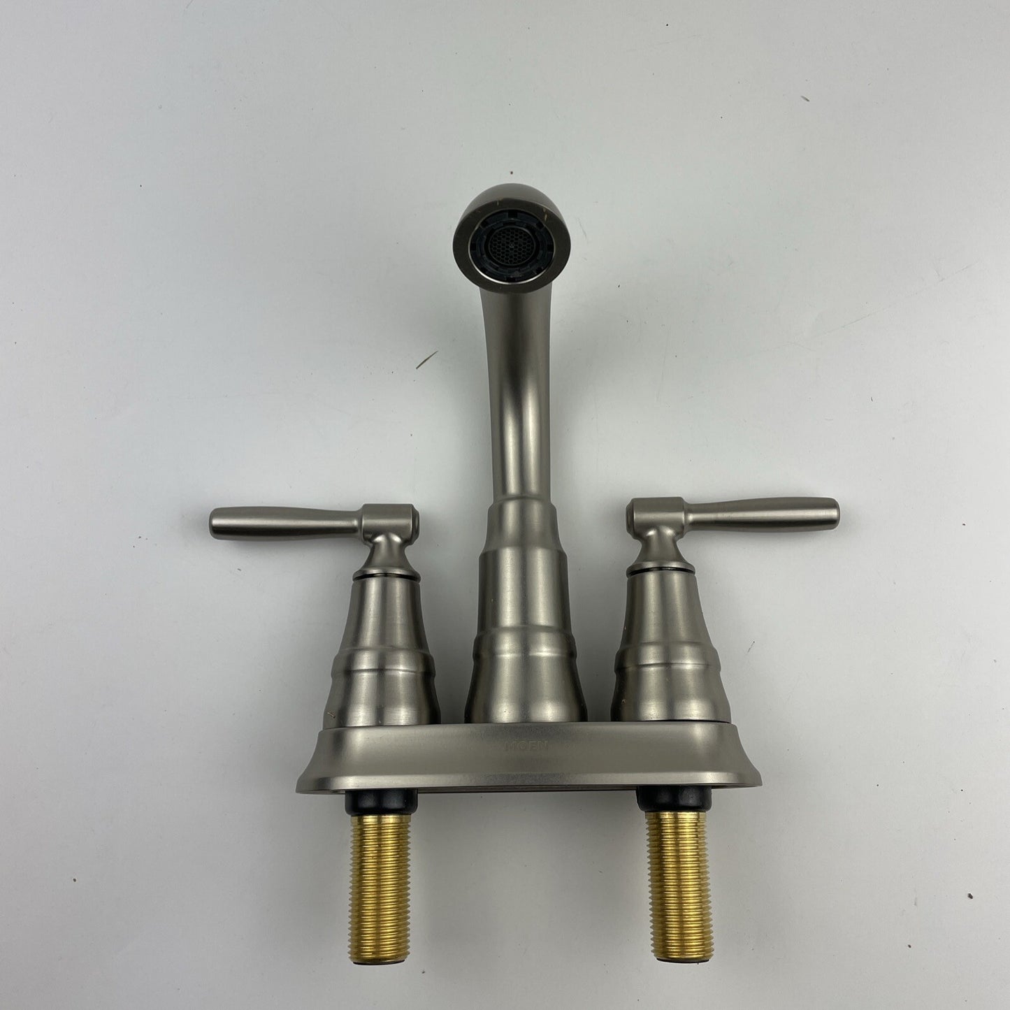 Moen 84971SRN Halle 2-Handle Centerset Bathroom Faucet - Brushed Nickel