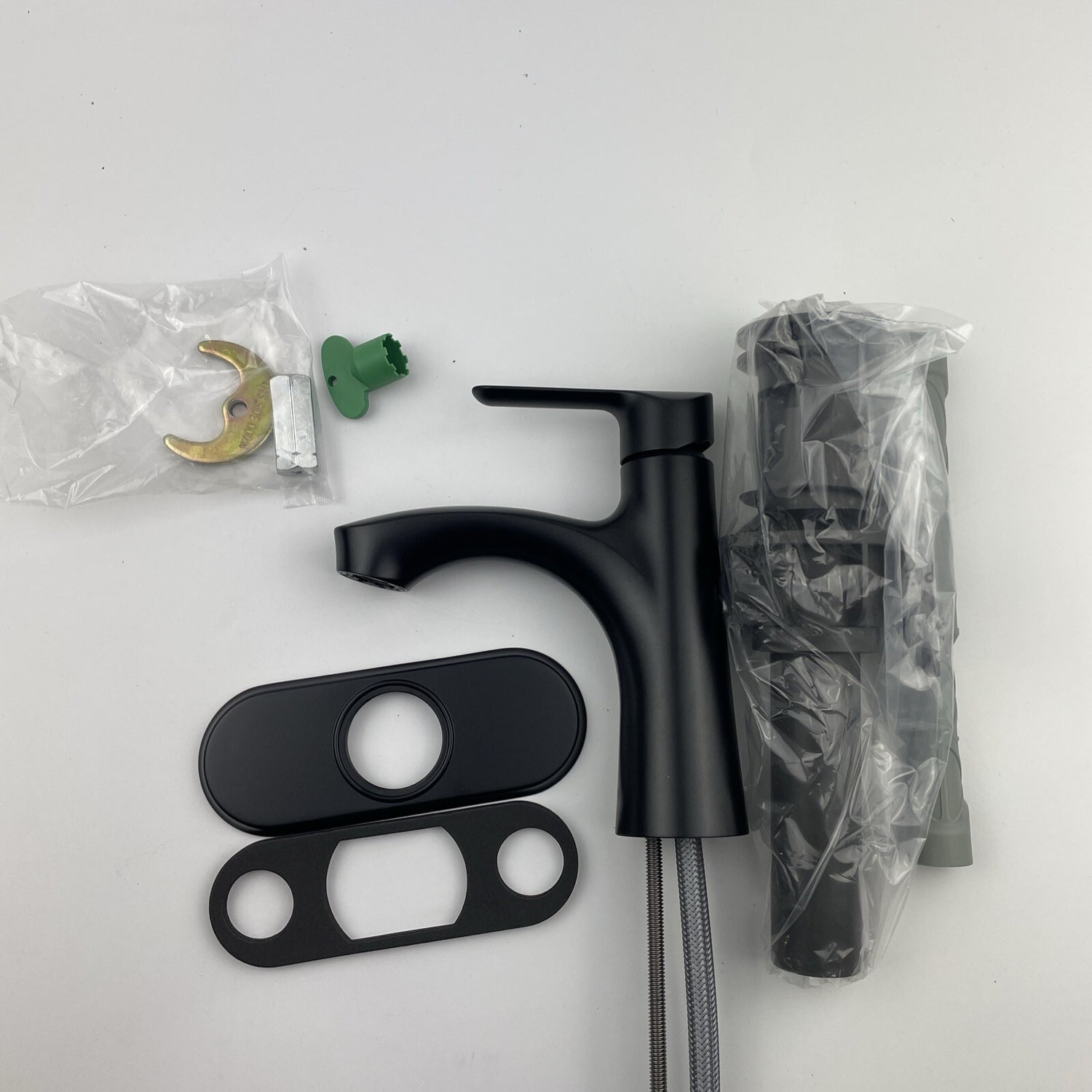 Moen 84516BL Findlay Single Handle Single Hole Bathroom Faucet - Matte Black
