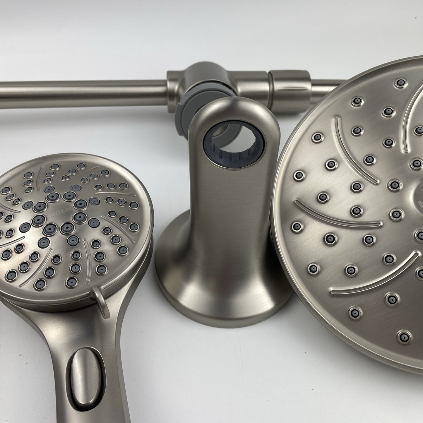 Moen 28586SRN Attract Magnetix 6-Spray Dual Shower Heads - Brushed Nickel