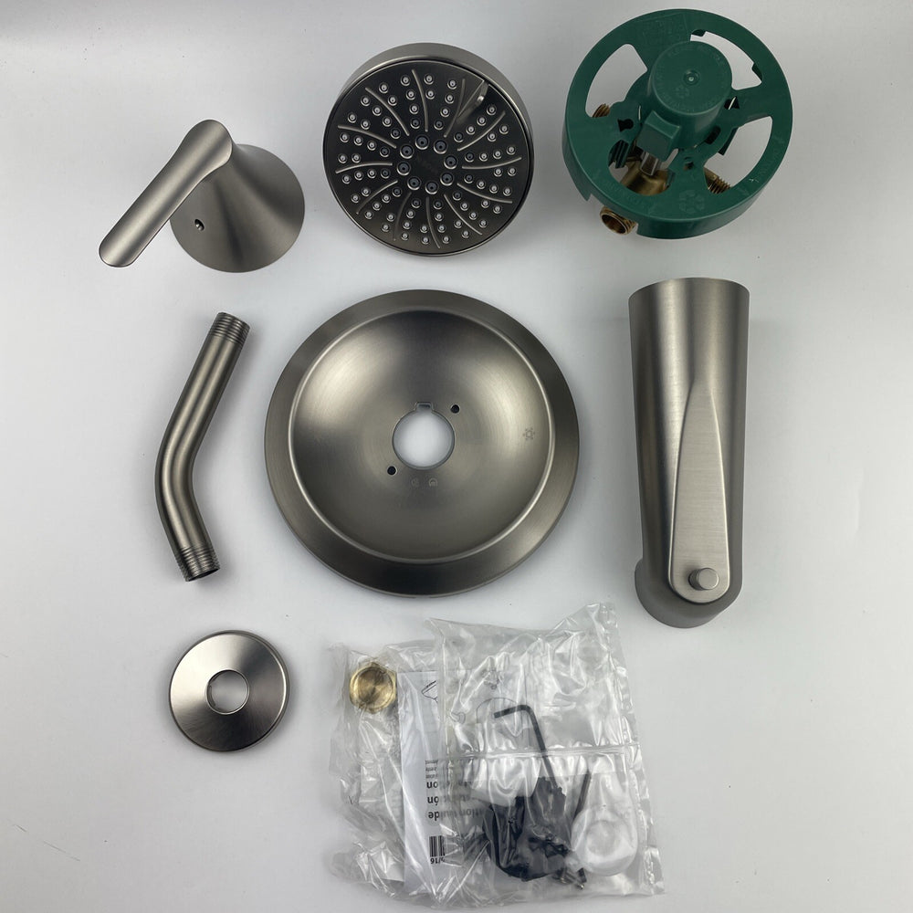 Moen 82518SRN Findlay Single Handle Posi-Temp Tub and Shower - Brushed Nickel