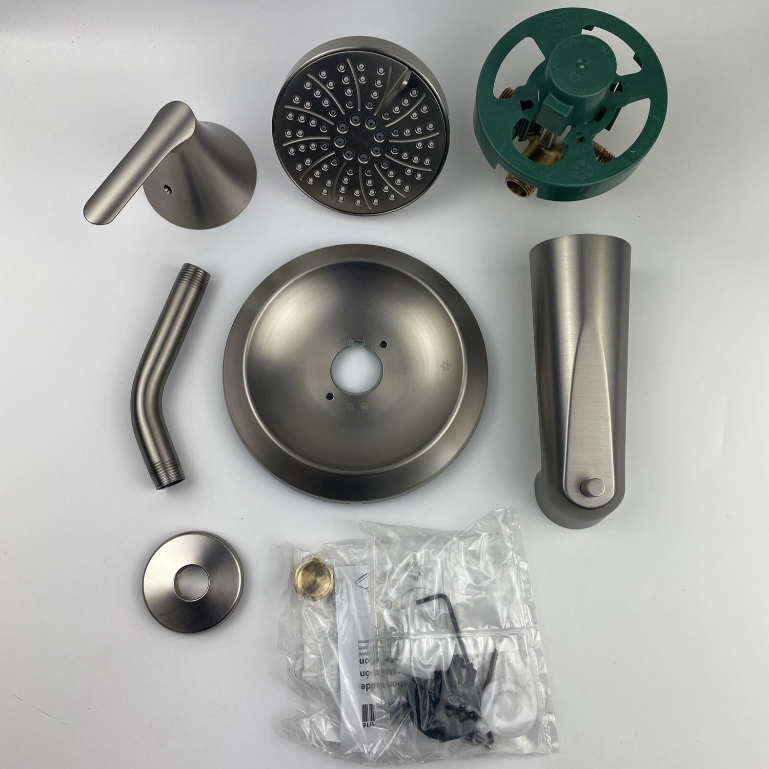 Moen 82518SRN Findlay Single Handle Posi-Temp Tub and Shower - Brushed Nickel