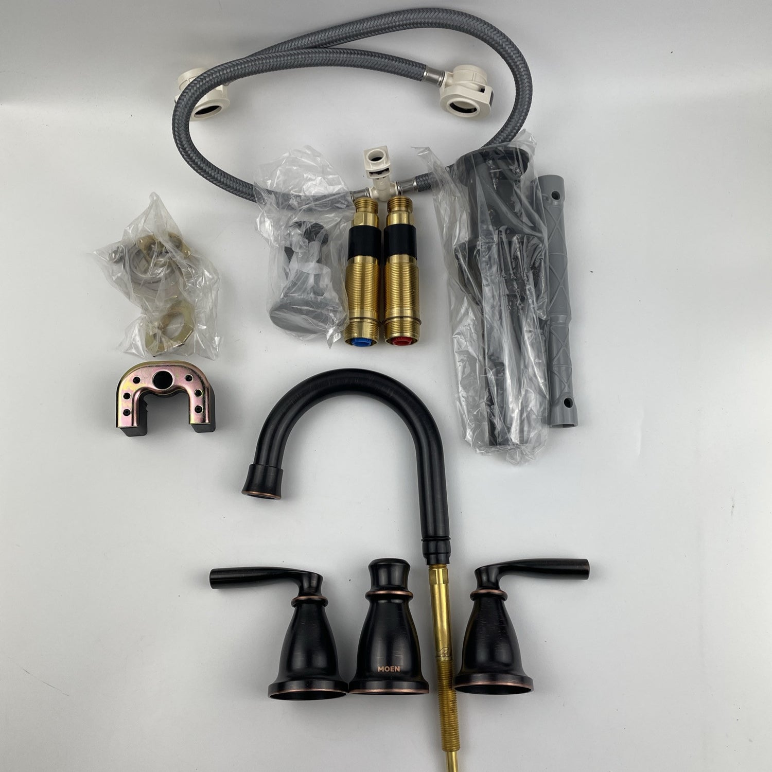 Moen 84539BRB Hilliard 2-Handle Bathroom Sink Faucet - Mediterranean Bronze