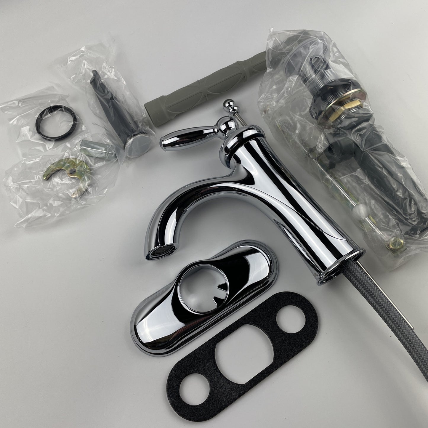 Moen 66600 Brantford Single Hole Single-Handle Bathroom Faucet - Chrome