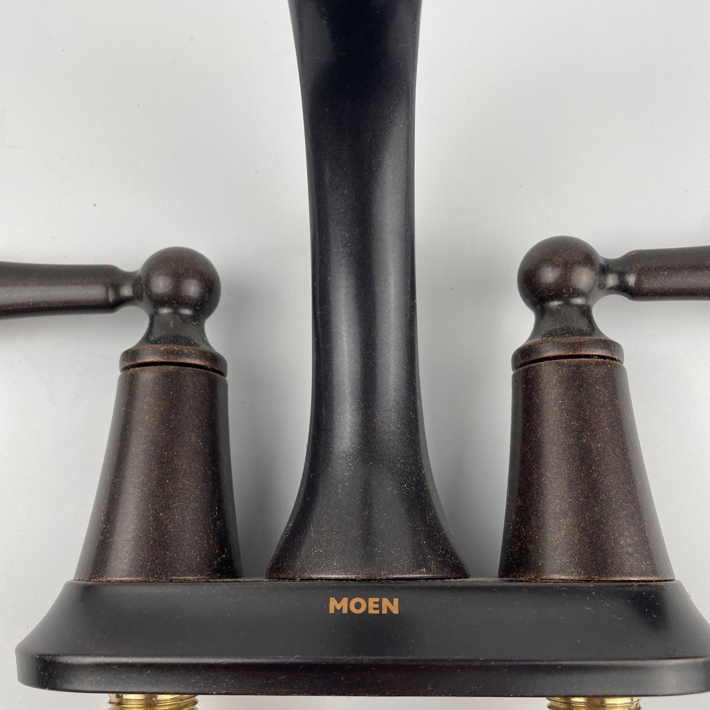 Moen 4505ORB Wynford Two-Handle High Arc Bathroom Faucet - Oil Rubbed Bronze