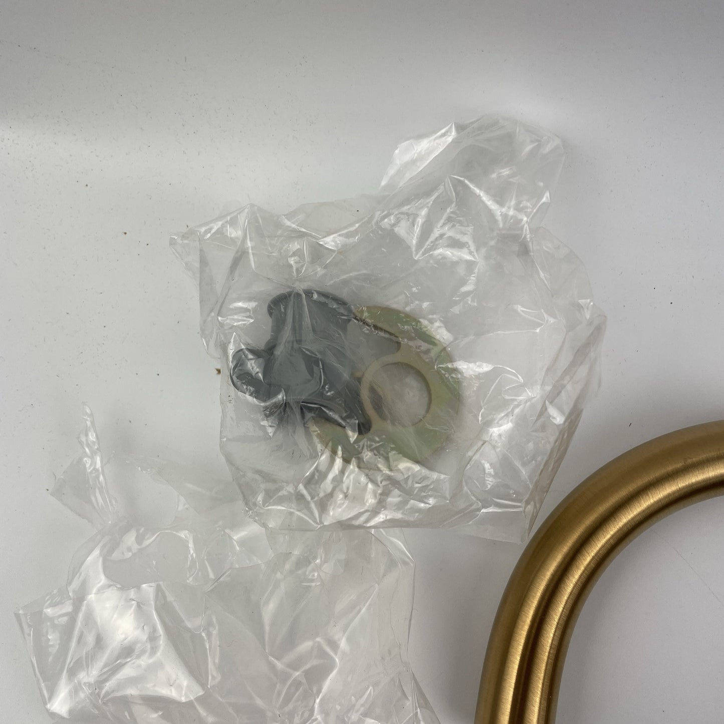 Moen 6221EWBG Cia Single Handle Single Hole Bathroom Sink Faucet - Brushed Gold