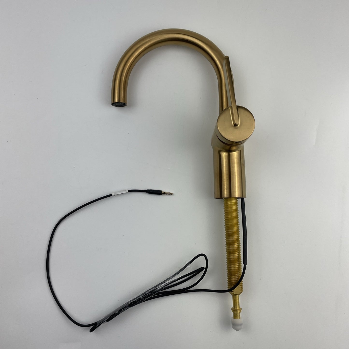Moen 6221EWBG Cia Single Handle Single Hole Bathroom Sink Faucet - Brushed Gold
