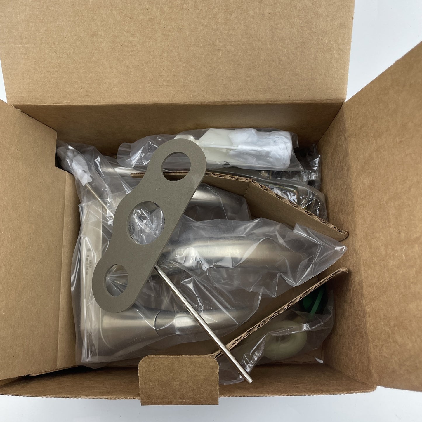 Moen 6172BN Glyde Two-Handle Centerset Bathroom Faucet - Brushed Nickel