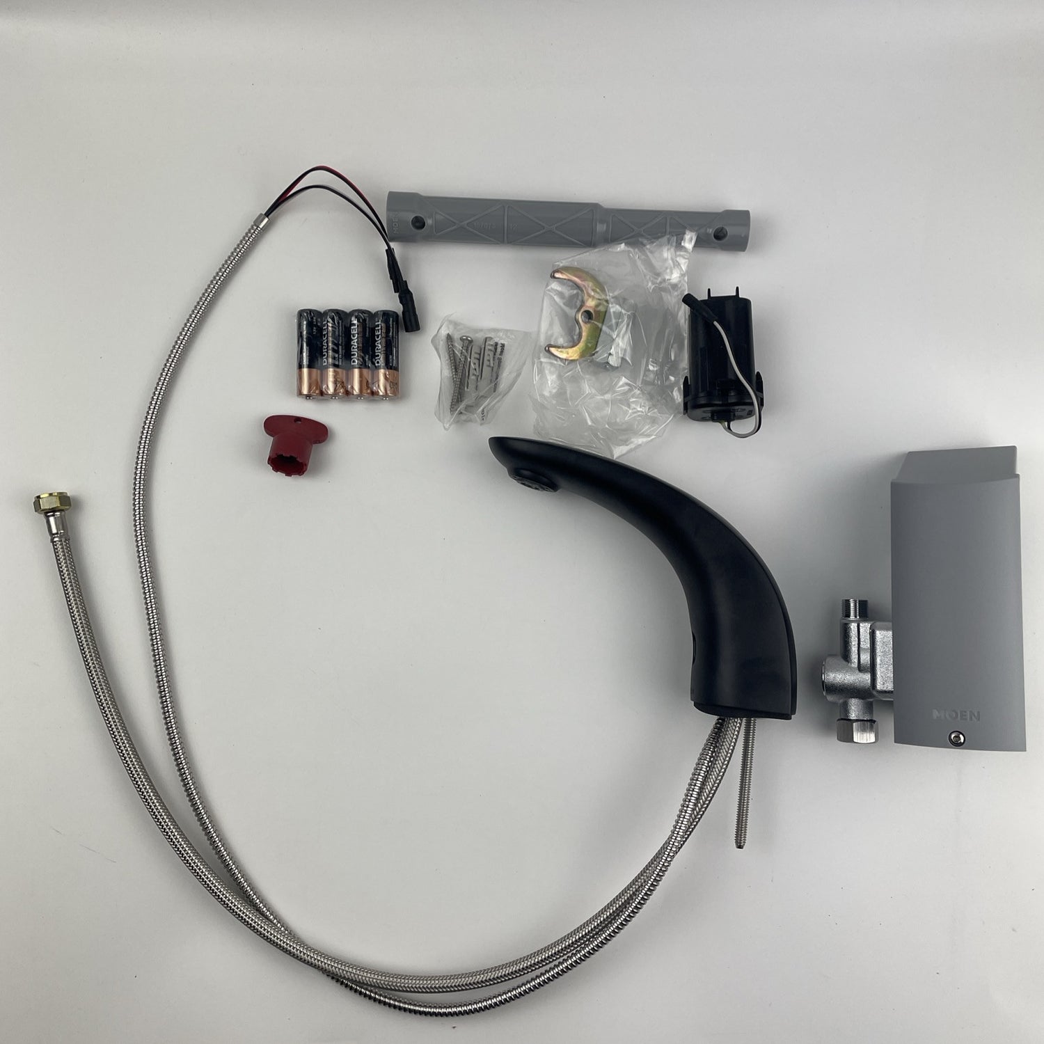 Moen CA8302BL M-Power Sensor Operated Transitional Lavatory Faucet - Matte Black