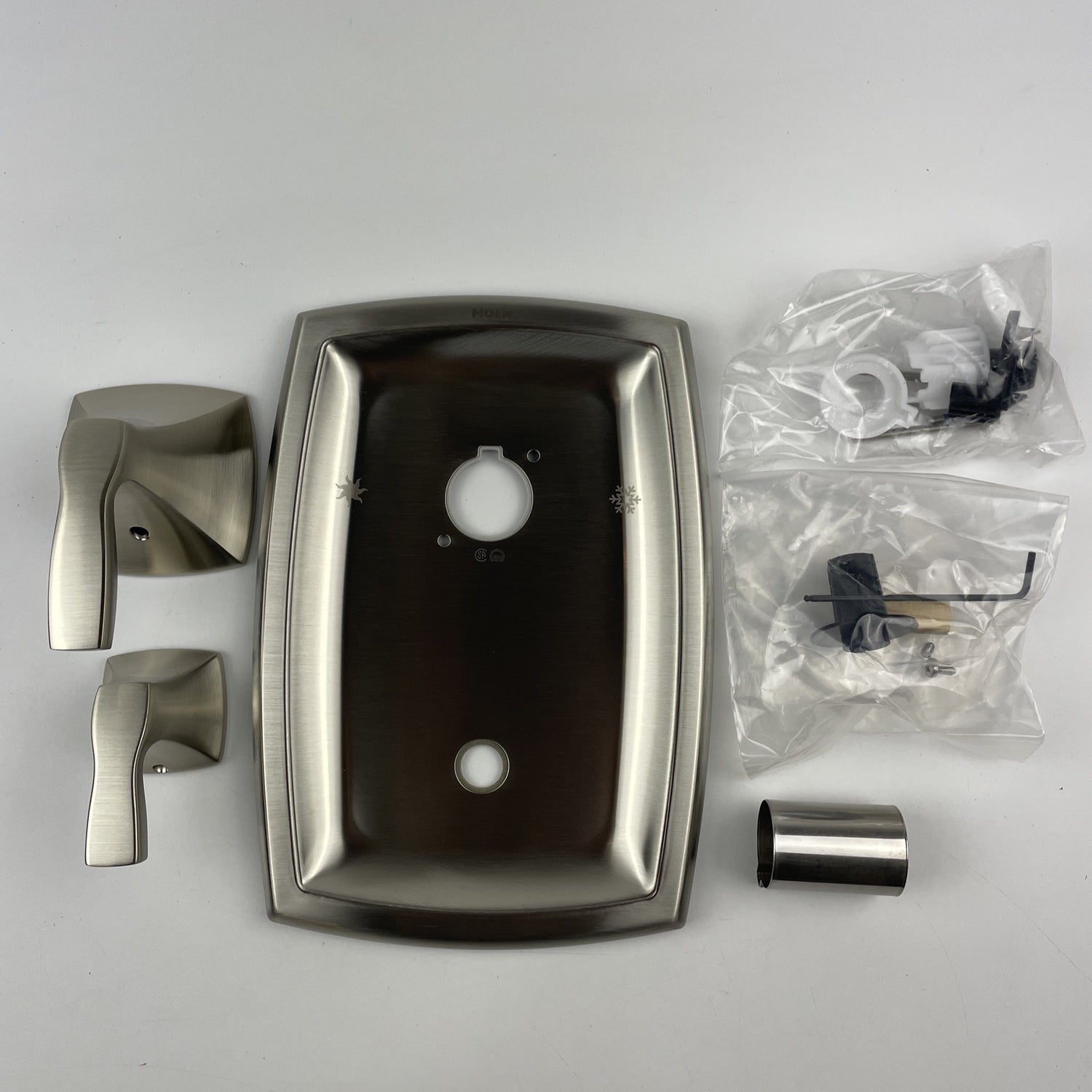 Moen T2690BN Voss 3 Function Pressure Balance Valve Trim - Brushed Nickel