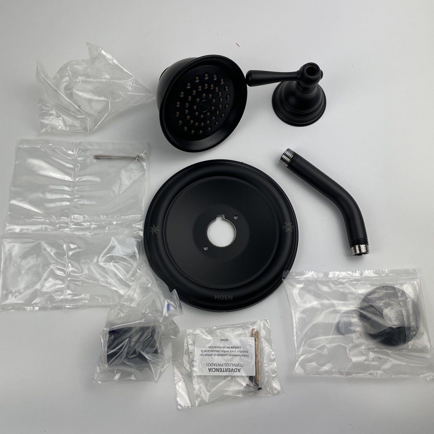 Moen T2112WR Kingsley Single Lever Handle Shower Trim - Matte Black