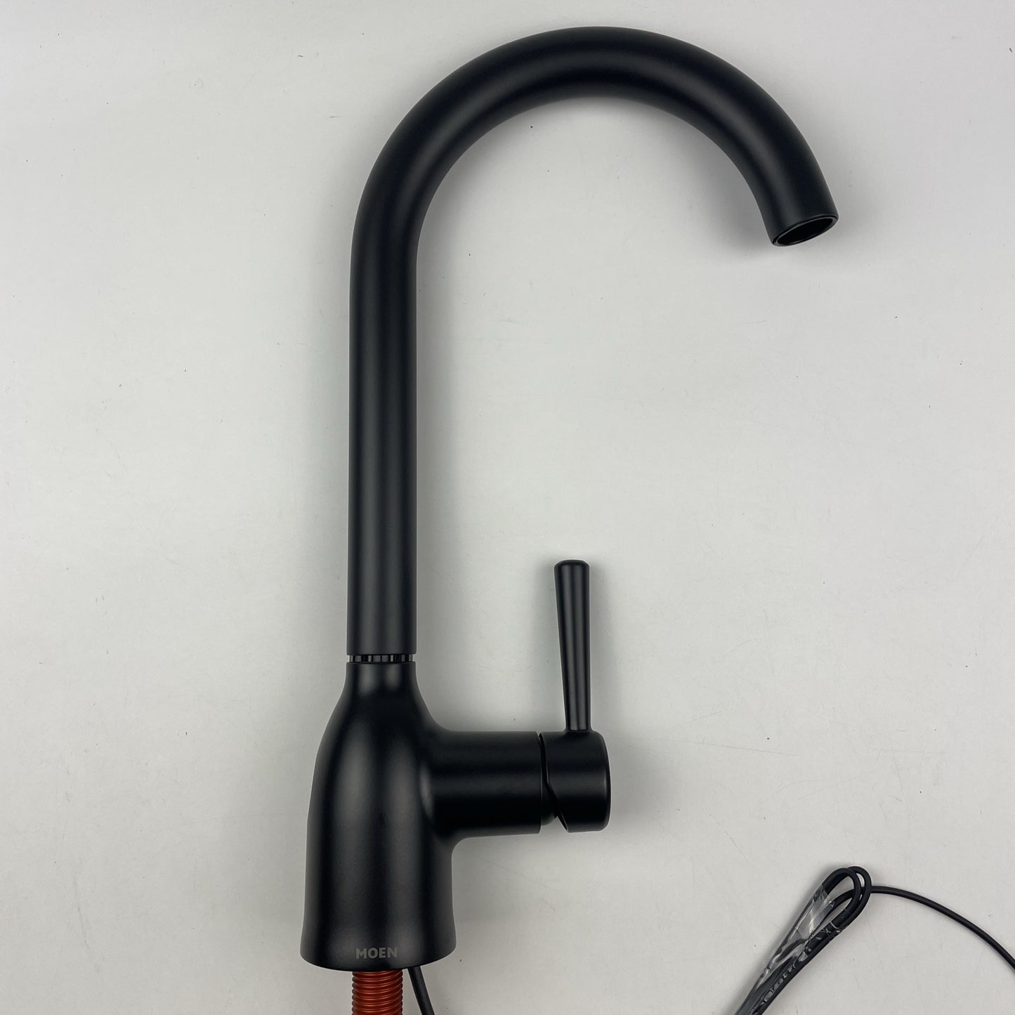 Moen 87233EWBL Adler One-Handle Low Arc Pulldown Kitchen Faucet - Matte Black