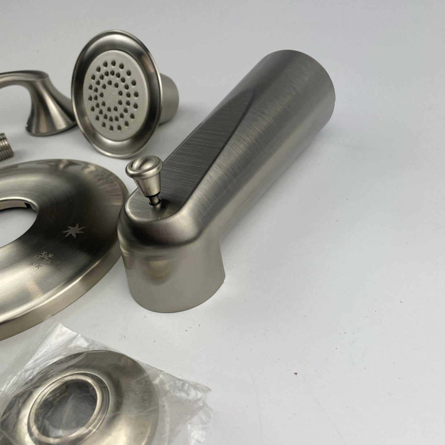 Moen UT2133EPBN Eva M-CORE 2-Series Tub Shower Faucet Trim - Brushed Nickel