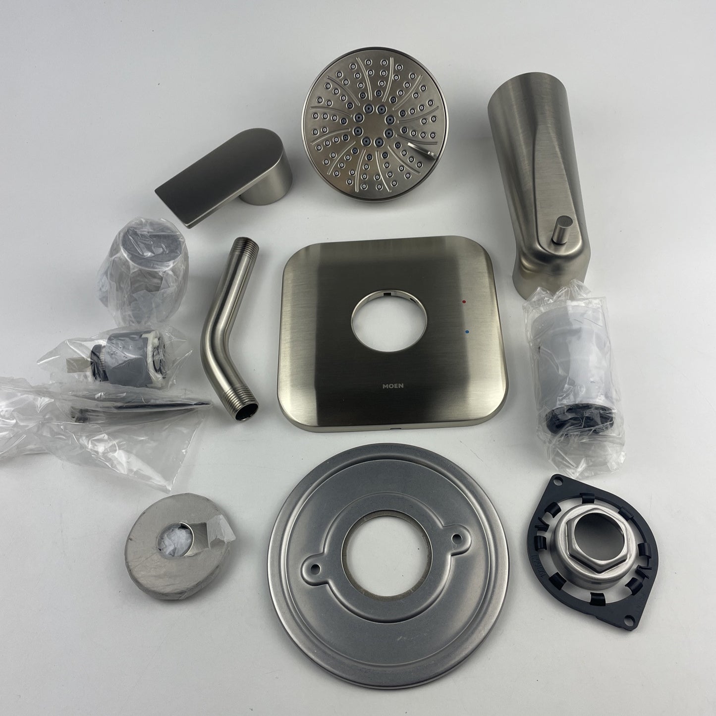 Moen UT2473EPBN Genta Multi Function Shower Head Trim Kit M-Core Brushed Nickel