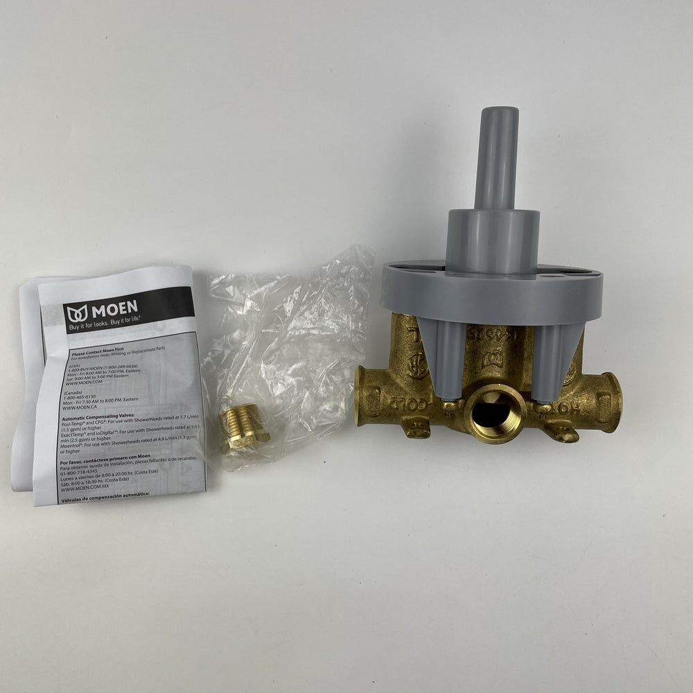 Moen S3371 3/4 Inch IPS ExactTemp Thermostatic Rough-In Valve