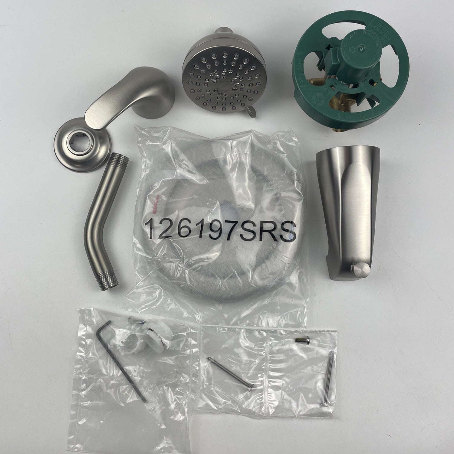 Moen 82603SRN Adler One-Handle Posi-Temp Pressure Balanced Shower Brushed Nickel