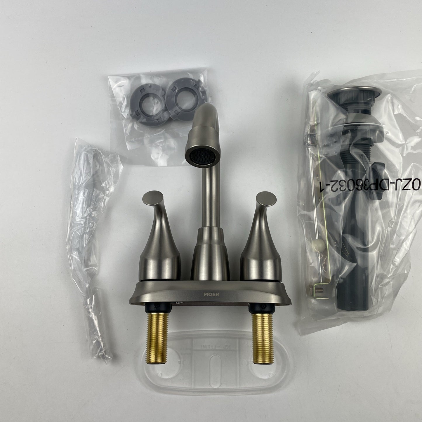 (R) Moen 84115SRN Idora 2-Handle Centerset Bathroom Faucet - Brushed Nickel