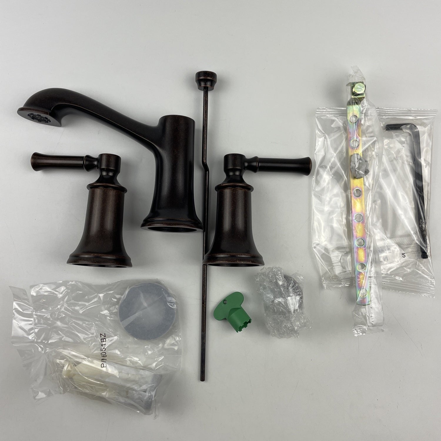(R) Moen T6805ORB Dartmoor Two Handle High Arc Bathroom Faucet Oil Rubbed Bronze