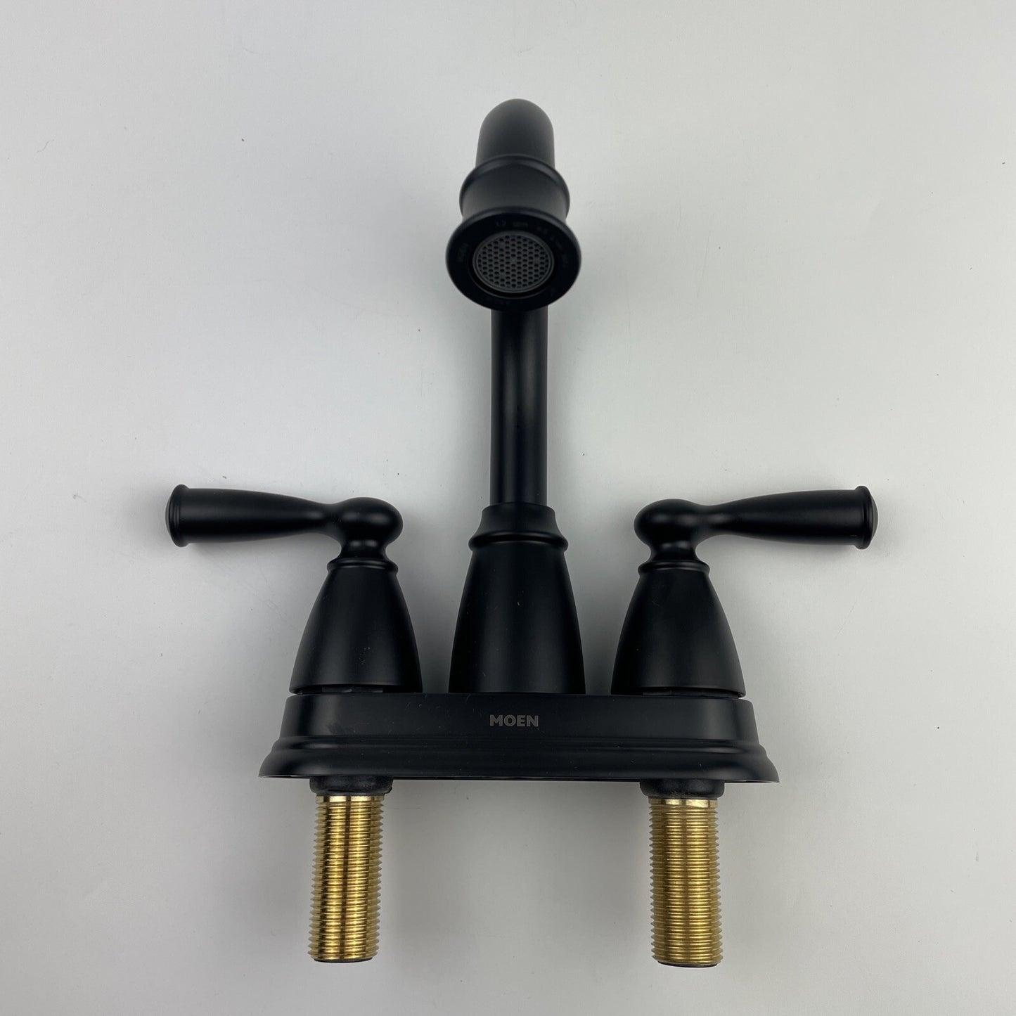 Moen 84943BL Banbury Two-Handle High Arc Bathroom Faucet - Matte Black