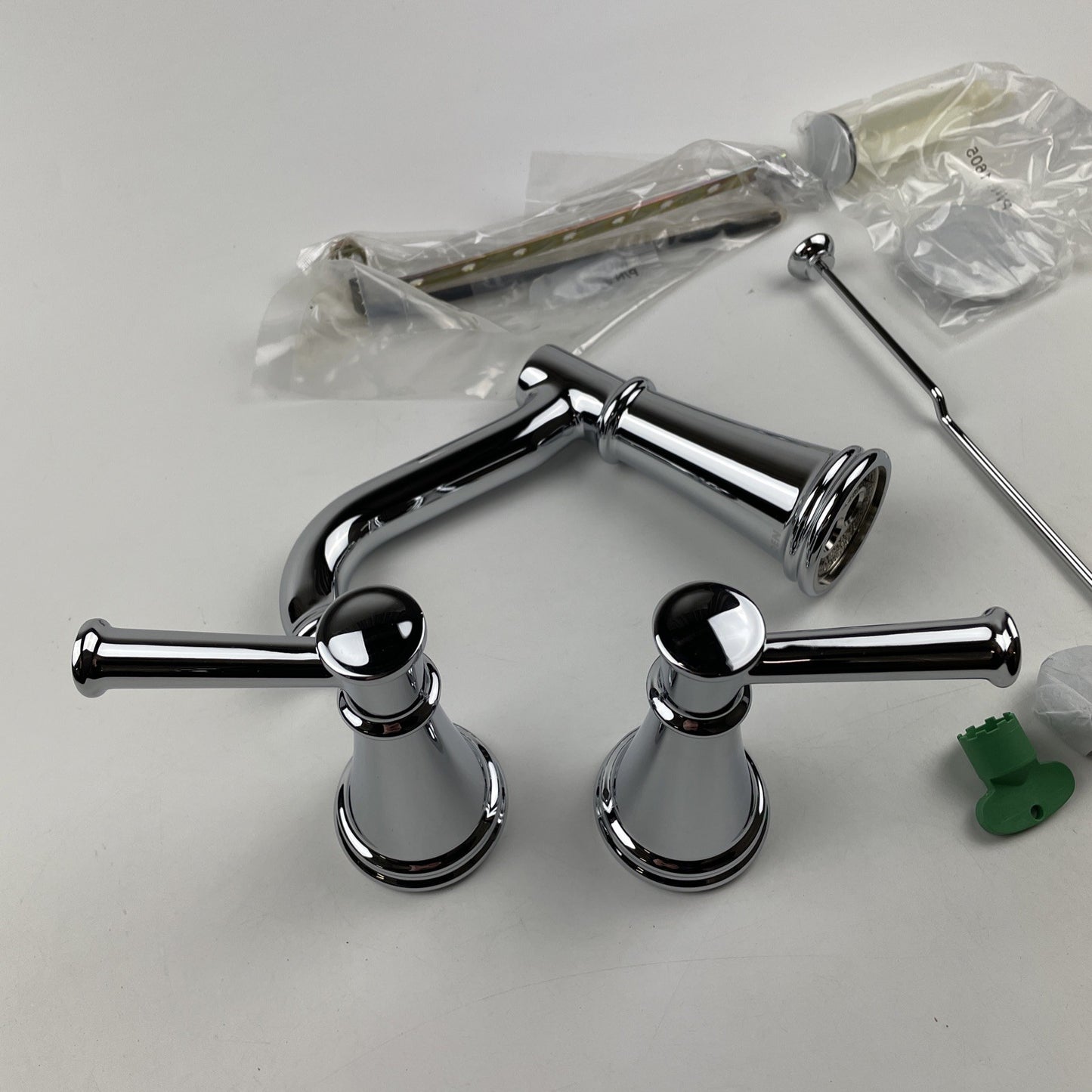 Moen T6405 Belfield Two-Handle Widespread Bathroom Faucet - Chrome