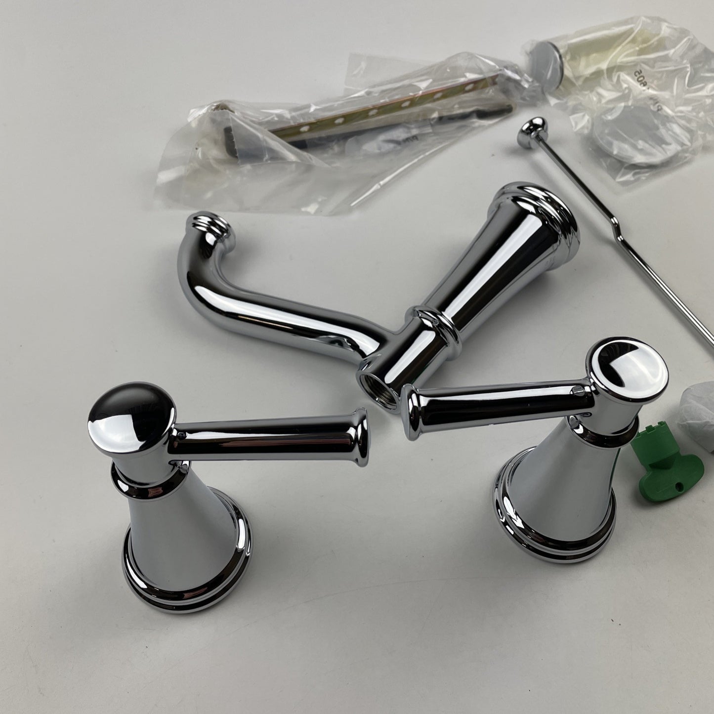 Moen T6405 Belfield Two-Handle Widespread Bathroom Faucet - Chrome