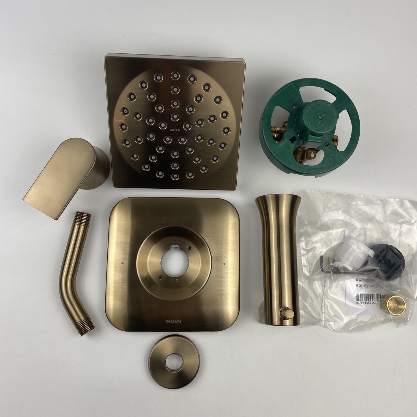 Moen 82760BZG Genta Single-Handle 1-Spray Tub And Shower - Bronzed Gold