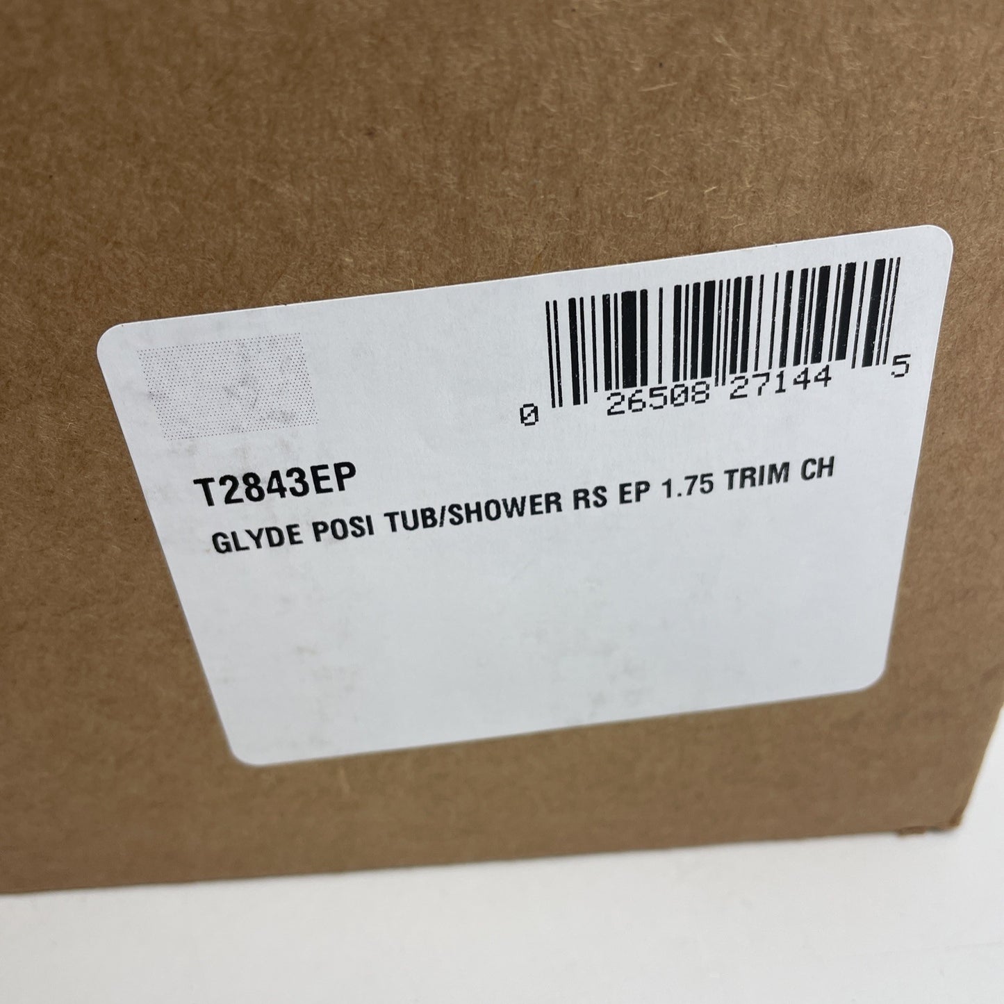 Moen T2843EP Glyde Single Handle Tub and Shower Trim - Chrome
