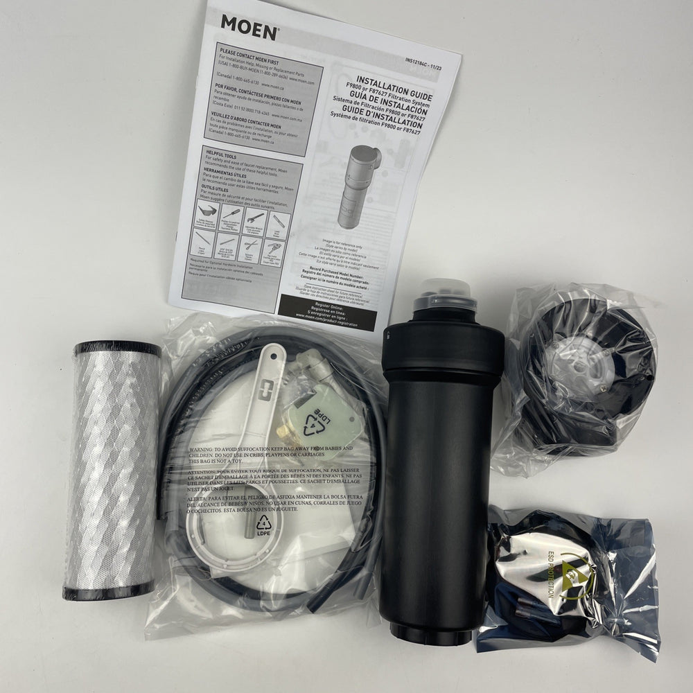 Moen F9800 Single Stage Under Sink Water Filtration System