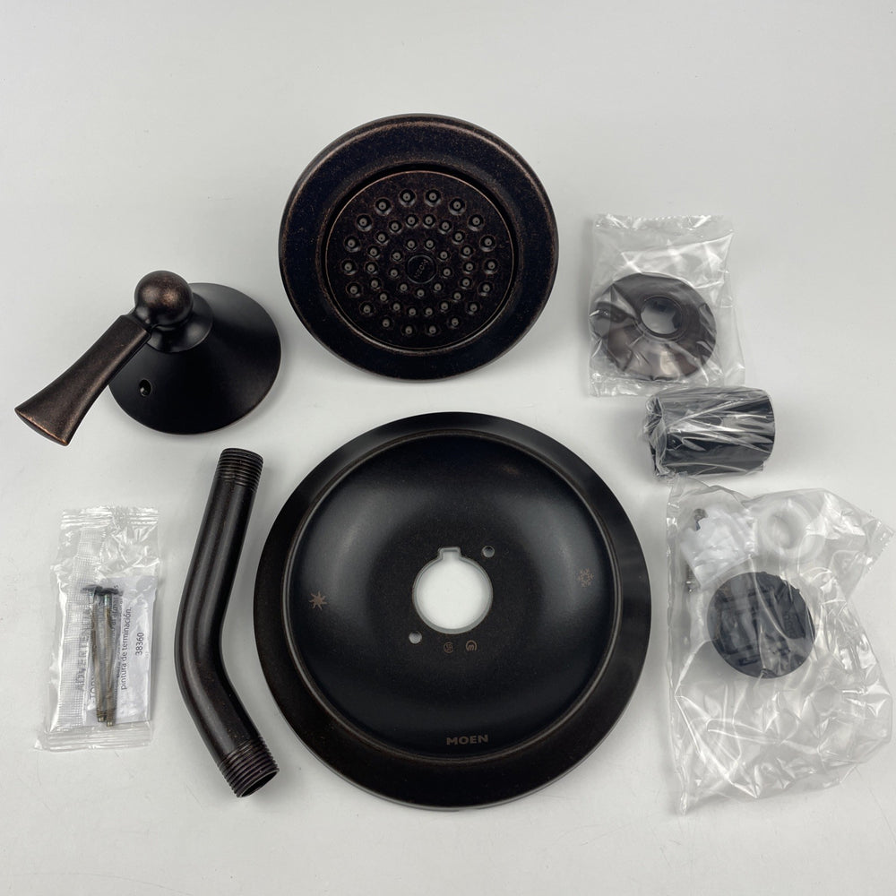 (READ) Moen T4502EPORB Wynford Single Handle Shower Trim - Oil Rubbed Bronze