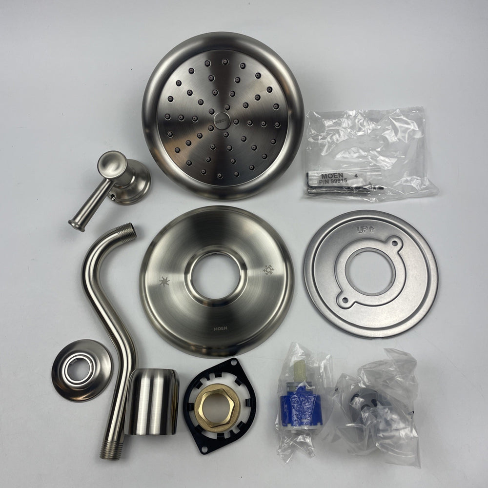Moen UT3312BN Belfield M-CORE 3-Series One-Handle Shower Trim Kit Brushed Nickel