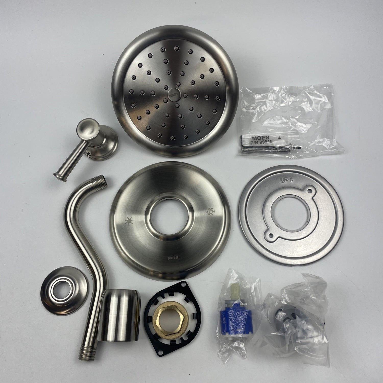 Moen UT3312BN Belfield M-CORE 3-Series One-Handle Shower Trim Kit Brushed Nickel
