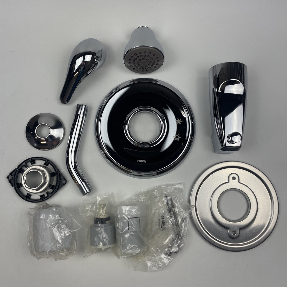 Moen UTL183EP Chateau M-CORE One-Handle Tub & Shower Trim Kit Chrome