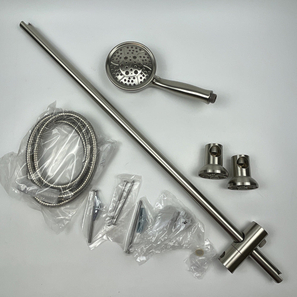 (READ) Moen 3667EPBN Eco-Performance 4-Function Handshower Brushed Nickel