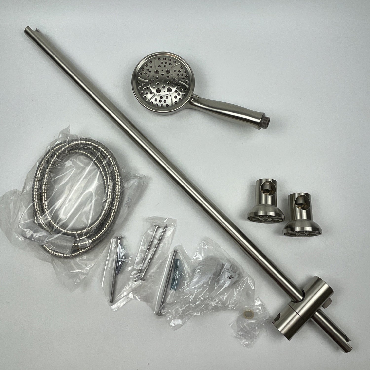 (READ) Moen 3667EPBN Eco-Performance 4-Function Handshower Brushed Nickel