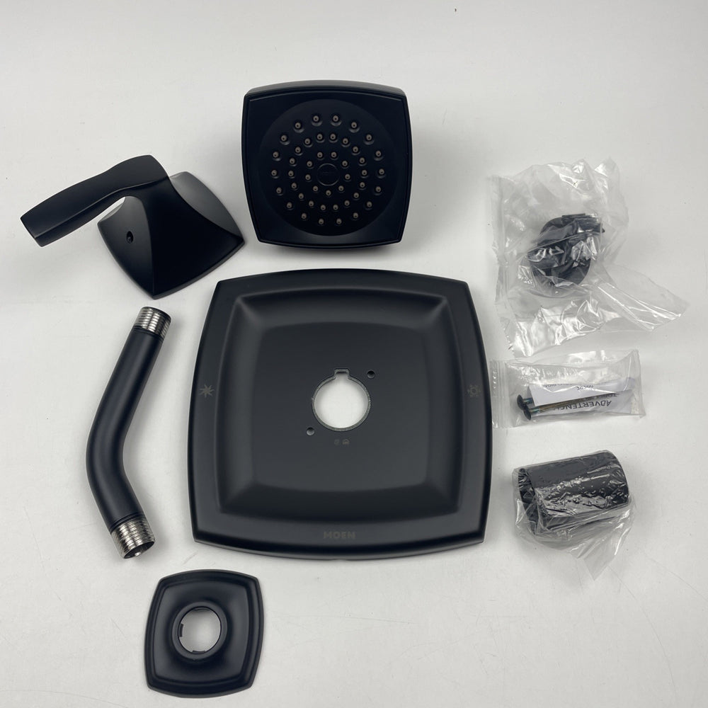 Moen T2692BL Voss Posi-Temp Single-Handle Shower Trim Kit 2.5 GPM Matte Black